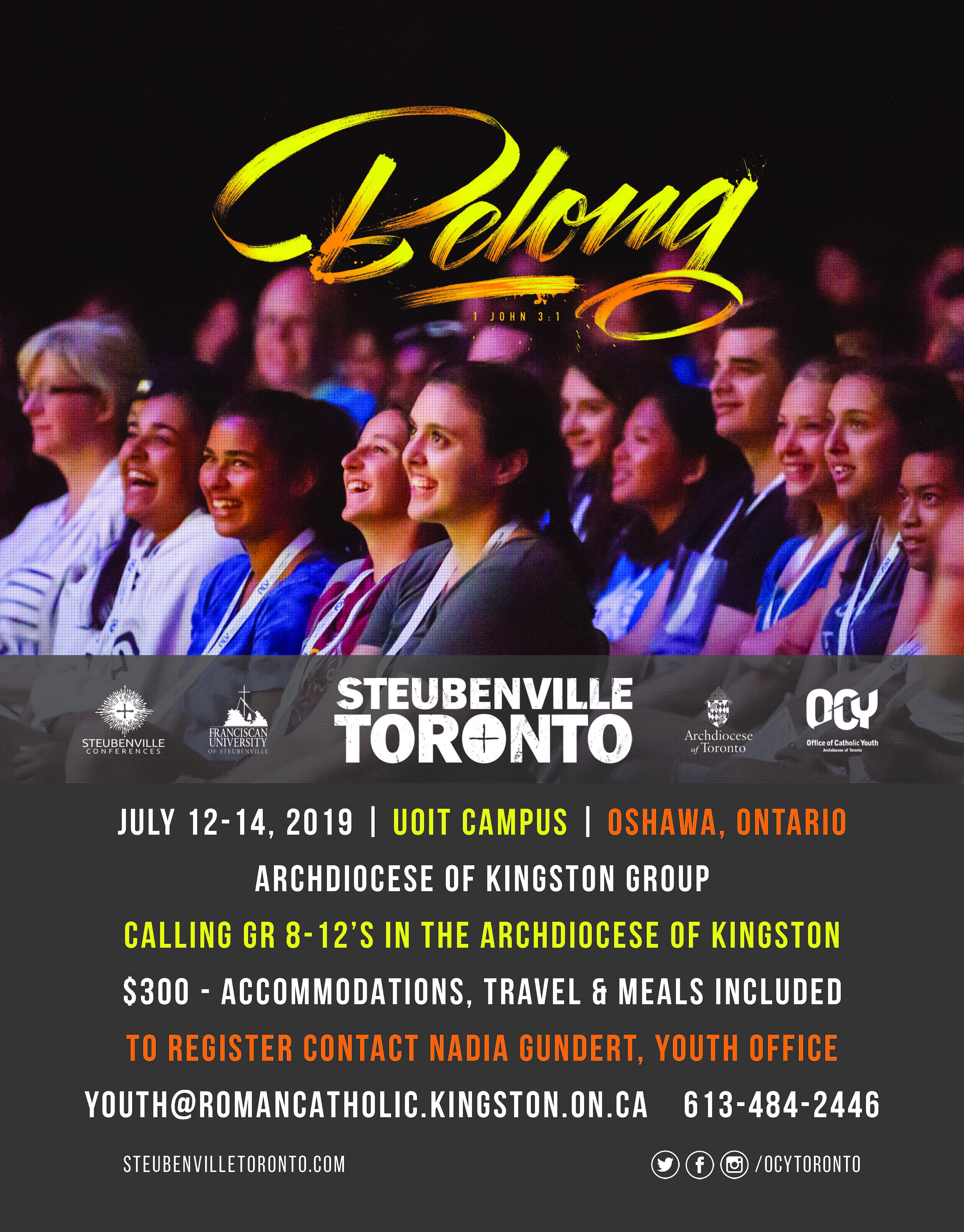 Steubenville Toronto Poster 2019